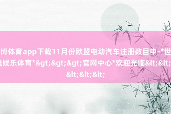 世博体育app下载11月份欧盟电动汽车注册数目中-*世博在线娱乐体育*>>>官网中心*欢迎光临<<<