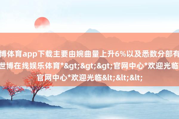 世博体育app下载主要由婉曲量上升6%以及悉数分部有所增长带动-*世博在线娱乐体育*>>>官网中心*欢迎光临<<<