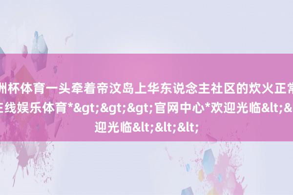 欧洲杯体育一头牵着帝汶岛上华东说念主社区的炊火正常-*世博在线娱乐体育*>>>官网中心*欢迎光临<<<